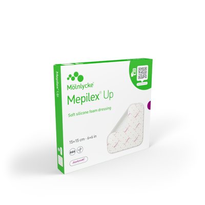 MEPILEX UP, silikonis tvarstis, x 15 cm, 5 vnt., 15 cm