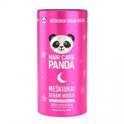 Meškiukai geram miegui HAIR CARE PANDA, 60 guminukų