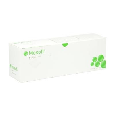 Mesoft keturkampiai tamponai, sterilūs N150, 5 x 5 cm