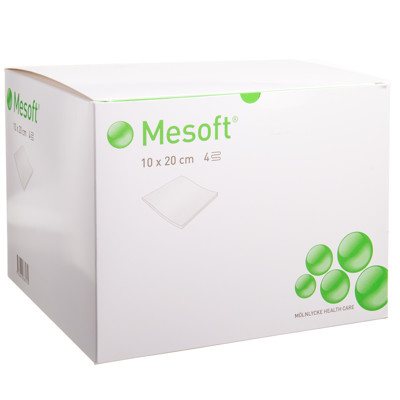 MESOFT, x 20 cm, nesterilios neaustinės servetėlės, 200 vnt., 10 cm