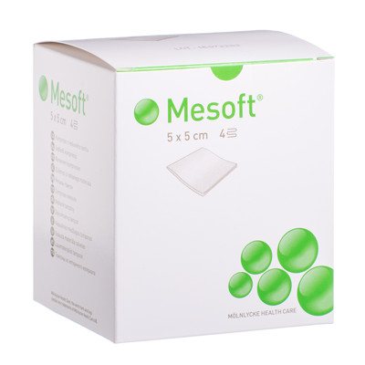MESOFT, x 5 cm, nesterilios neaustinės servetėlės, 300 vnt., 5 cm