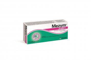 MEZYM 20000 V skrandyje neirios tabletės N20