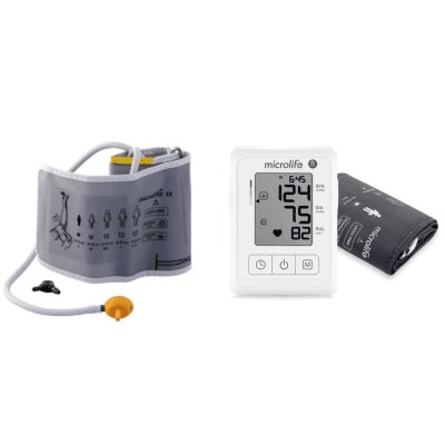 MICROLIFE automatinio kraujospūdžio matuoklio BPB1 ir PAPILDOMOS M-L dydžio (22- rankai) manžetės rinkinys, 42 cm
