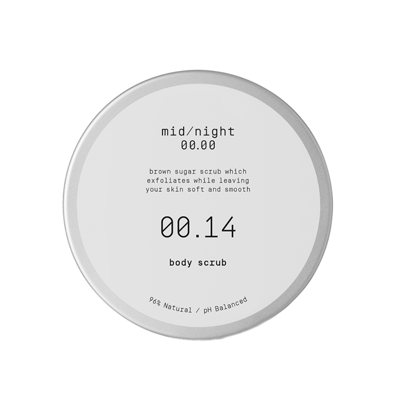 MIDNIGHT 00.14 Kūno šveitiklis, 200 ml