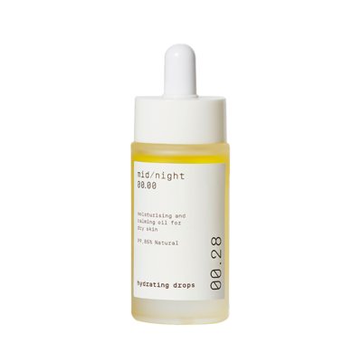 MIDNIGHT 00.28 Drėkinamasis veido aliejus, 30 ml