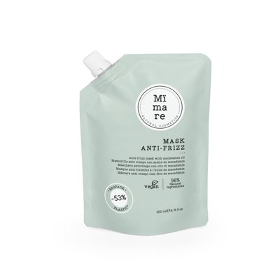 Mimare ANTI FRIZZ glotninamoji plaukų kaukė su makadamijų aliejumi, 200 ml