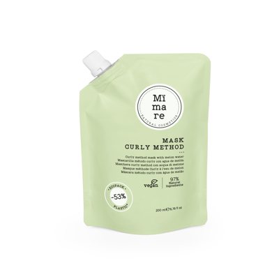 Mimare CURLY METHOD garbanotų plaukų kaukė su melionų ekstraktu, 200 ml
