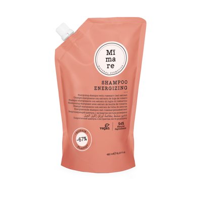 Mimare ENERGIZING energizuojantis šampūnas su rozmarinų lapų ekstraktu, 480 ml