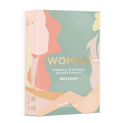 Mineralų ir vitaminų dovanų rinkinys moterims WOMAN N60