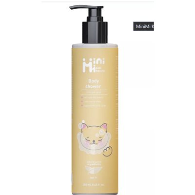 MiniMi Kids Beauty vaikiškas dušo gelis, ., 250 ml