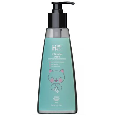 MiniMi Kids Beauty vaikiškas intymios higienos prausiklis, ., 150 ml