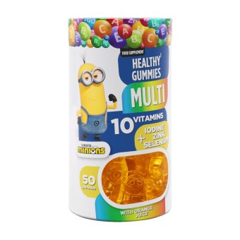 MINIONS Multi Healthy Gummies, 50 guminukų