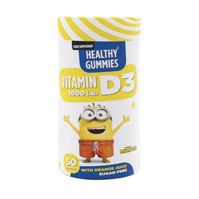 MINIONS VITAMINAS D1000 TV GUMIN. N50 (PEXON)