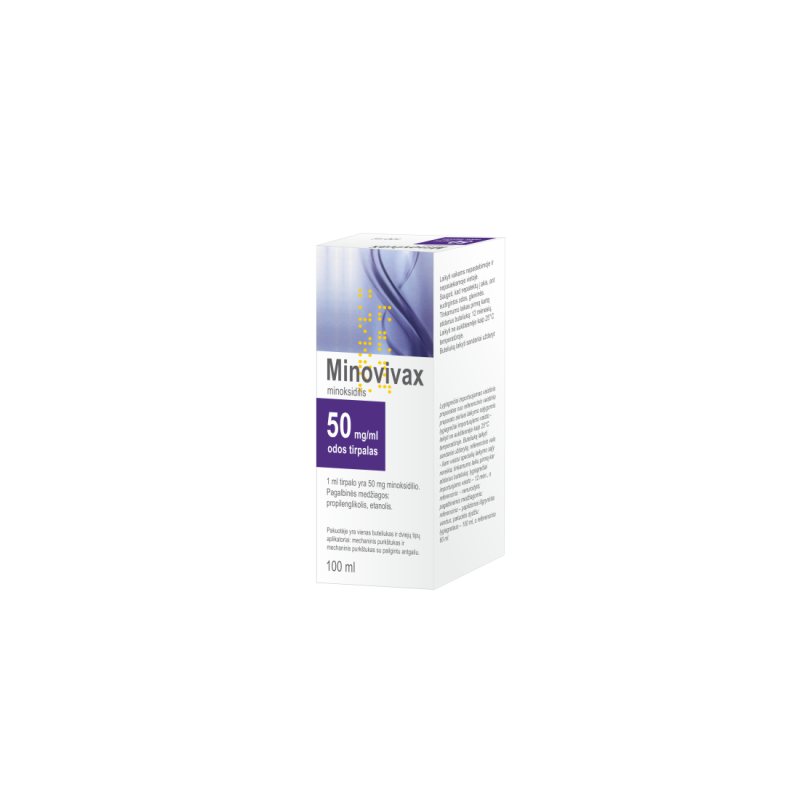 MINOVIVAX 50mg/ml odos tirp., N1 (+2 aplik.) (lyg.imp.), 100 ml