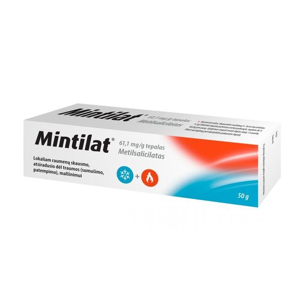 MINTILAT 61,1 mg/g tepalas, 50 g