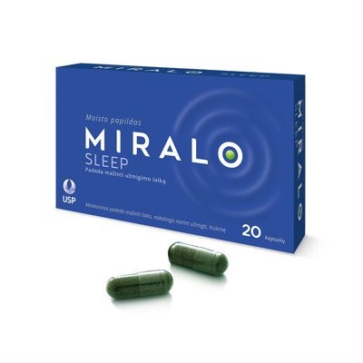 MIRALO SLEEP, 20 tablečių
