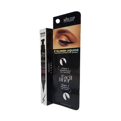 Miss Cop Eyeliner FACIL LINER skystas akių pravedimas, 01- Noir, ., 3 g