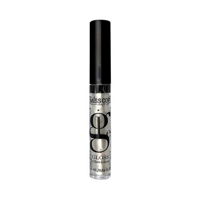 Miss Cop GLOSSIE lūpų blizgesys, 01- Crystal, ., 2.8 ml
