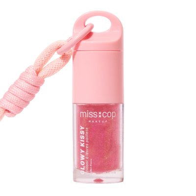 Miss Cop Glowy Kissy lūpų blizgesys Sorbet Fraise, 4.2 g