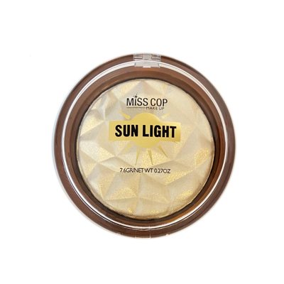 Miss Cop HIGHLIGHTER SUN LIGHT švytinti pudra, 01- Diamant, ., 7.6 g
