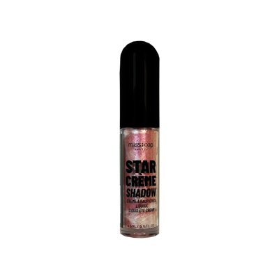 Miss Cop LIQUIDE SHADOW – STAR CREME skysti akių šešėliai, 02 Rose, ., 4.5 ml