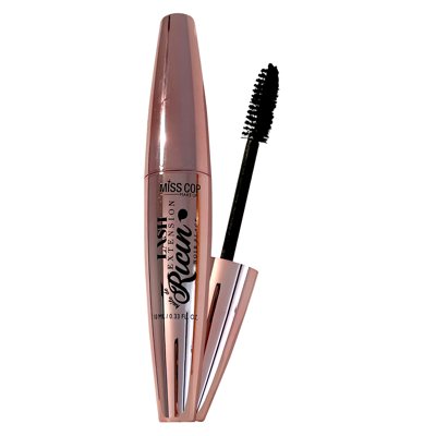Miss Cop Mascara LASH EXTENSION à l’Huile de Ricin blakstienų tušas, 01- Noir, ., 10 ml