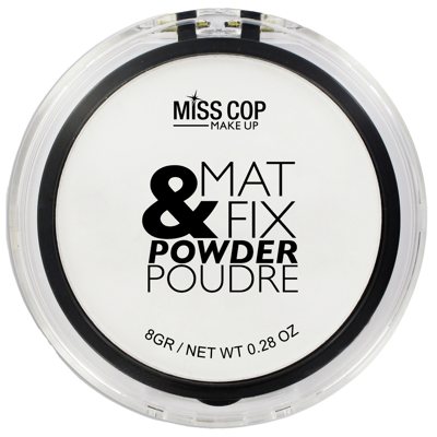 Miss Cop MAT & FIX POWDER fiksuojamoji pudra, ., 8 g