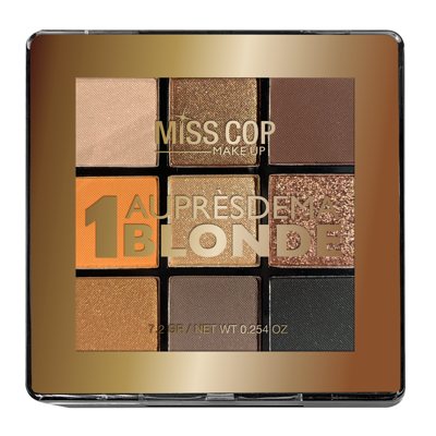 Miss Cop Palette NUANCIER akių šešėlių paletė, 1- Blonde, ., 7.2 g