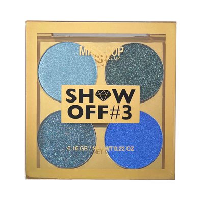 Miss Cop Palette SHOW OFF #3 akių šešėlių paletė, ., 6.16 g