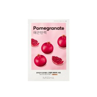 MISSHA lakštinė veido kaukė su granatų ekstraktu, Airy Fit Sheet Pomegranate, 19 g