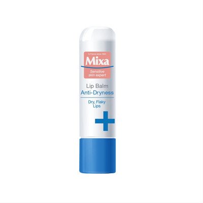 MIXA ANTI-DRYNESS LIP BALM, nuo sausumo apsaugantis lūpų balzamas