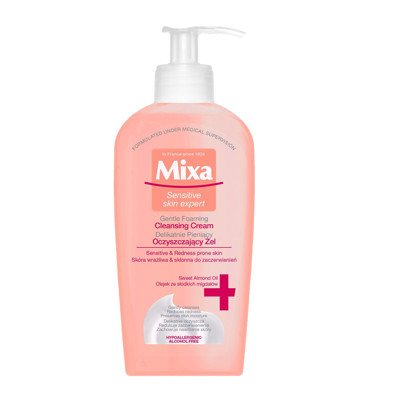 MIXA ANTI REDNESS, putos veido valymui, 200 ml