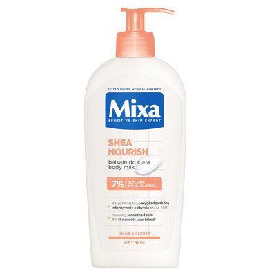 MIXA SHEA NOURISH, intensyviai maitinantis kūno losjonas, 400 ml