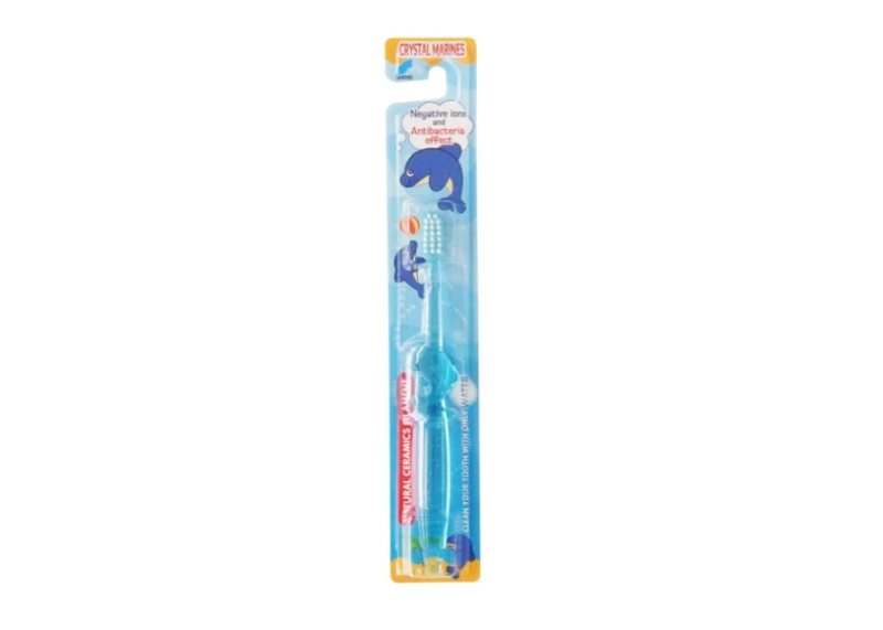 MIZUHA CRYSTAL MARINES dantų šep. VAIKAMS su keraminiais šereliais, N1