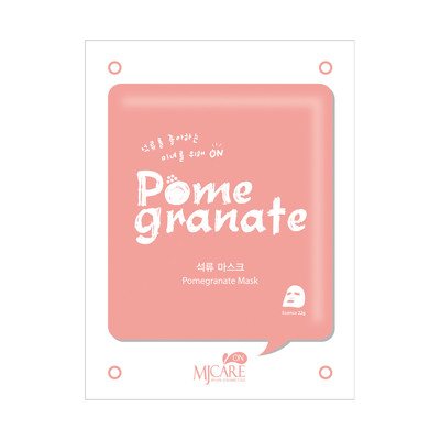Mjcare On lakštinė veido kaukė su granatais, 22 g
