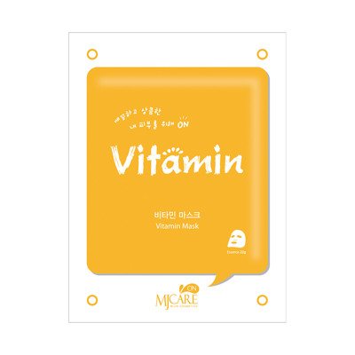 Mjcare On lakštinė veido kaukė su vitaminais, 22 g