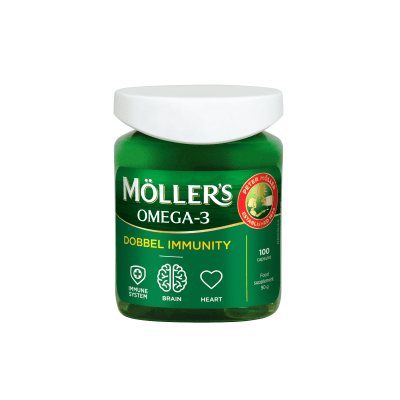 Möller's Dobbel Immunity kapsulės N100