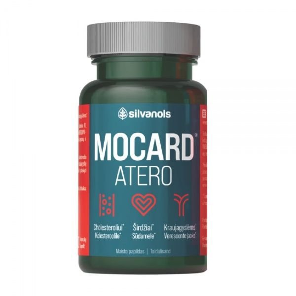 MOCARD maisto papildas ATERO, 30 kaps.