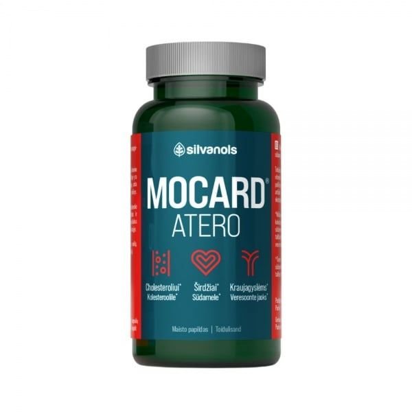 MOCARD maisto papildas ATERO, 60 kaps.