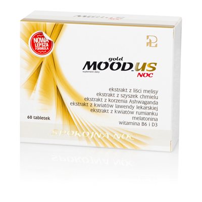 MODUS GOLD NIGHT, 60 tablečių