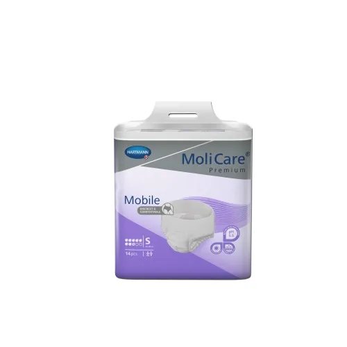 MOLICARE MOBILE sauskelnės-kelnaitės, 8 lašai, S, 14 vnt