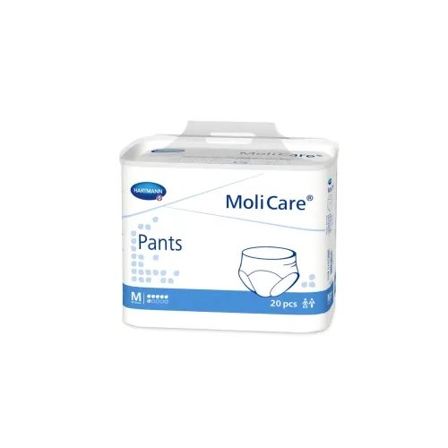 MOLICARE PANTS sauskelnės-kelnaitės, 6 lašai, M, 20 vnt