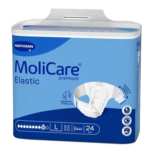 MOLICARE PREMIUM Elastic 9 lašai, XL dydis, 24 vnt