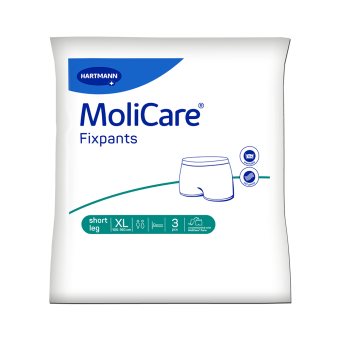 MOLICARE tinklinės kelnaitės FIXPANTS, XL dydis, 3 vnt