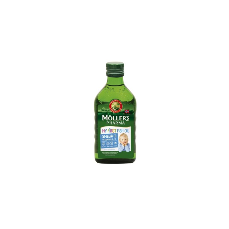 MOLLER`S Baby mano pirmieji žuvų taukai, 250 ml
