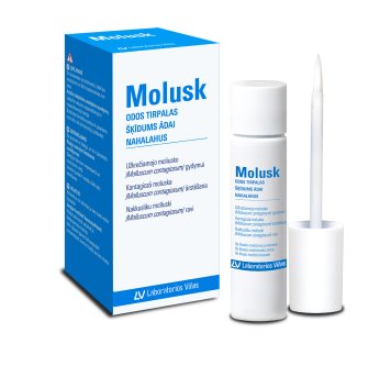MOLUSK 10 % odos tirpalas, 3 g