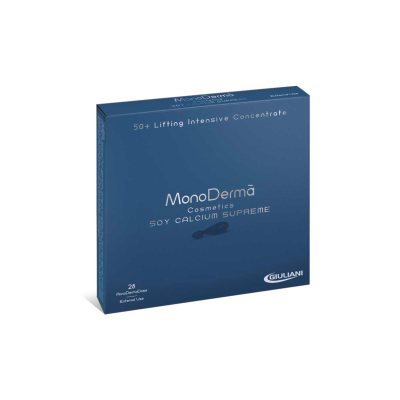 MONODERMÀ COSMETICS SOY CALCIUM SUPREME 50+ pakeliantis, intensyvus koncentratas N28