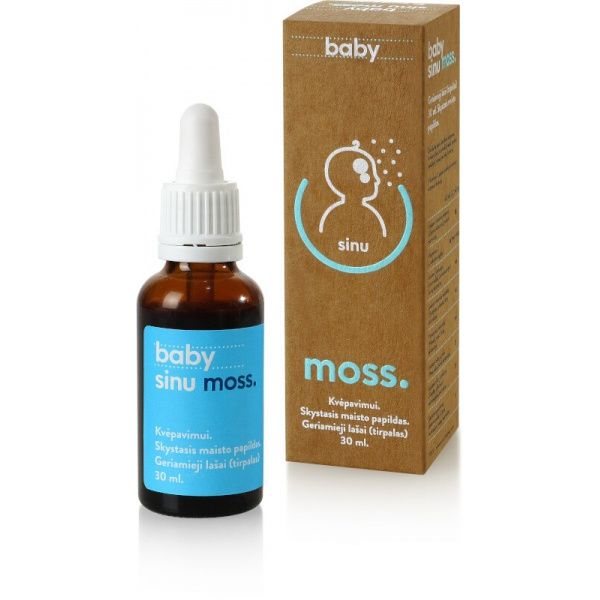 MOSS maisto papildas SINUMOSS, 30 ml