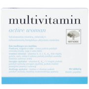 Moterims NEW NORDIC MULTIVITAMIN ACTIVE WOMAN, 90 tab.