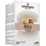 Moterų ir vyrų libido palaikymui SUPERFOODS MACA, 50 kaps.